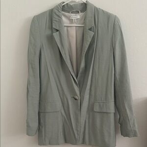 Topshop Sage Green Women's Blazer